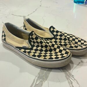 checkered vans